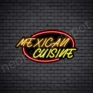 Mexican Cuisine Neon Sign