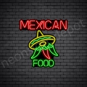 Mexican Food V2 Neon Sign