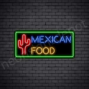 Mexican Food V4 Neon Sign