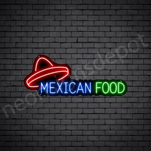 Mexican Food V6 Neon Sign