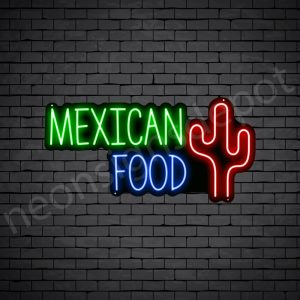 Mexican Food V9 Neon Sign
