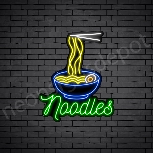 Noodles V12 Neon Sign