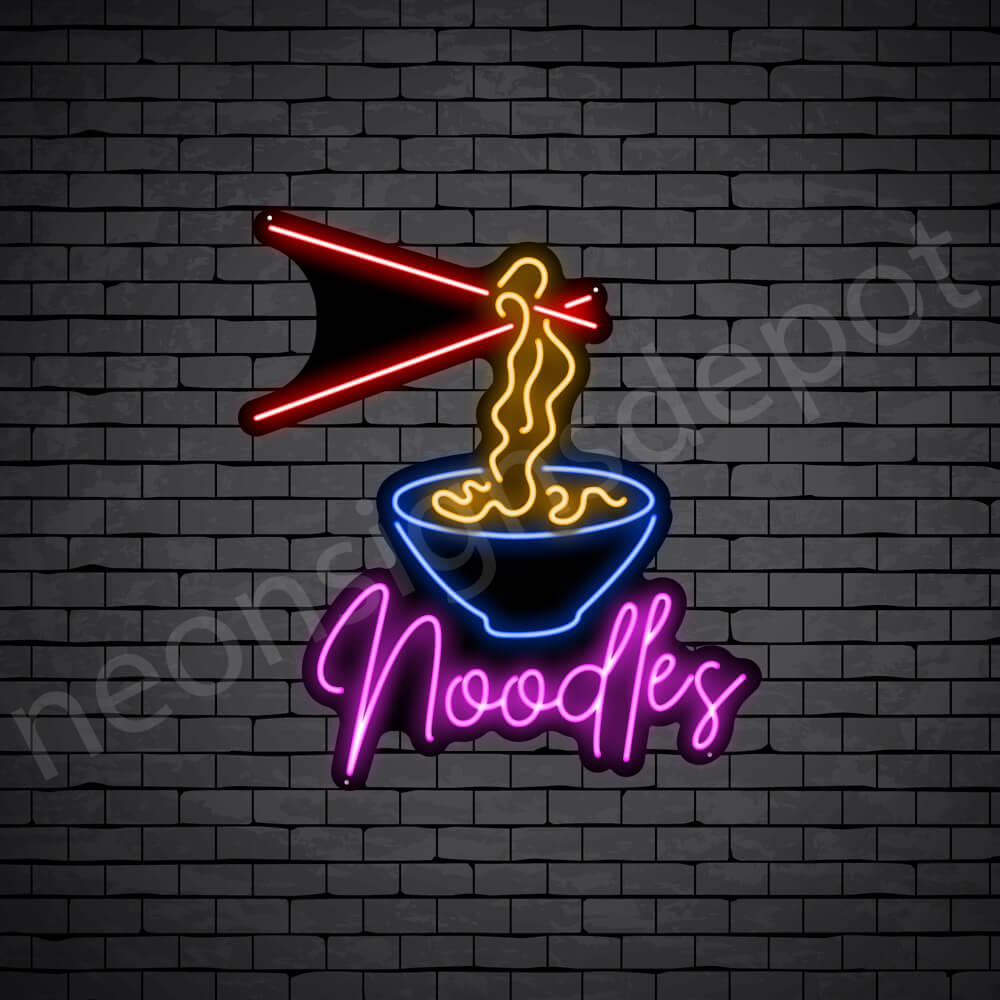 Noodles V2 Neon Sign