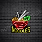 Noodles V8 Neon Sign