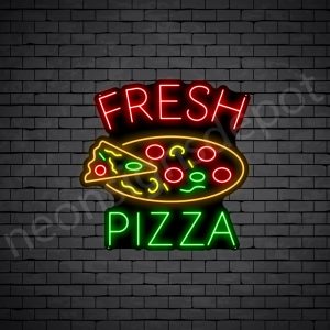 Fresh Pizza Neon Sign