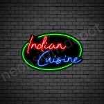 Indian Cuisine V2 Neon Sign