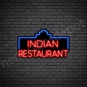 Indian Restaurant Neon Sign