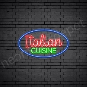 Italian Restaurant Neon Sign
