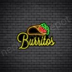 Burritos Neon Sign