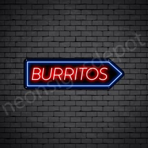 Burritos V9 Neon Sign