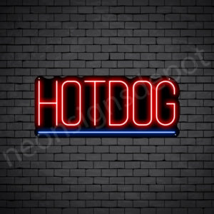 Hotdog V10 Neon Sign