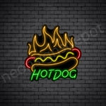 Hotdog V12 Neon Sign
