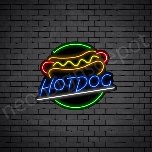 Hotdog V13 Neon Sign