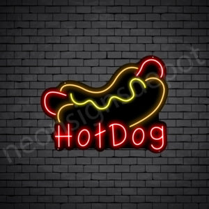 Hotdog V15 Neon Sign