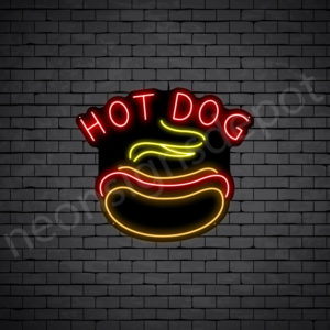 Hotdog V16 Neon Sign