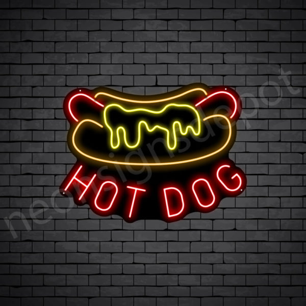 Hotdog V19 Neon Sign