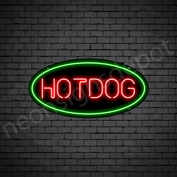 Hotdog V5 Neon Sign