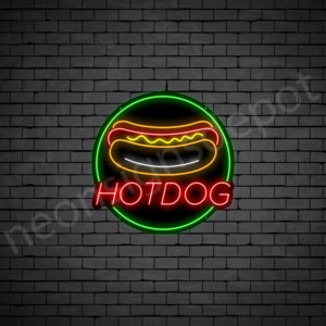 Hotdog V9 Neon Sign