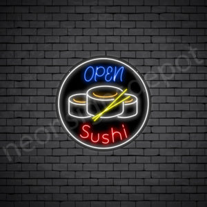 Open Sushi V3 Neon Sign