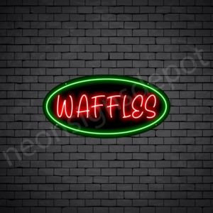 Waffles Neon Sign