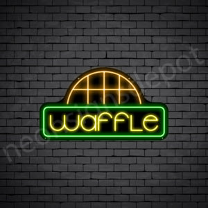 Waffles V10 Neon Sign