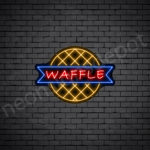 Waffles V4 Neon Sign