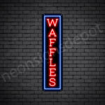 Waffles V8 Neon Sign