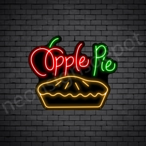 Apple Pie V2 Neon Sign