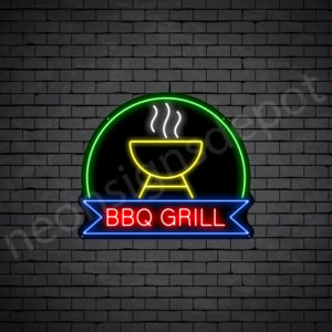 Barbecue Grill Neon Sign