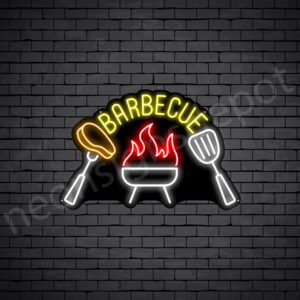 Barbecue V12 Neon Sign
