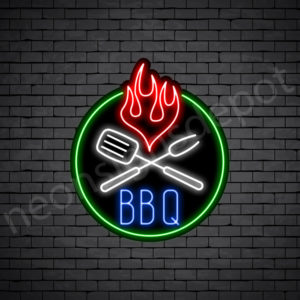 Barbecue V14 Neon Sign
