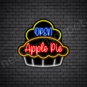 Open Apple Pie V3 Neon Sign