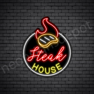 Steak House V2 Neon Sign