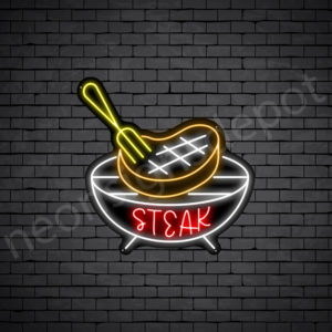 Steak V14 Neon Sign