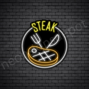 Steak V15 Neon Sign