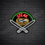 Steak V5 Neon Sign