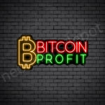 Bitcoin Profit Neon Sign
