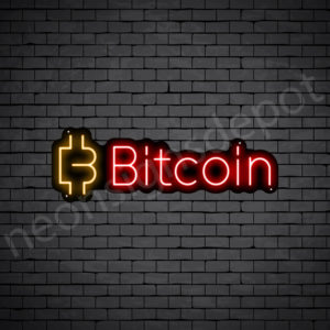 Bitcoin V2 Neon Sign