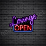 Open Lounge Neon Sign
