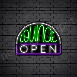 Open Lounge V14 Neon Sign