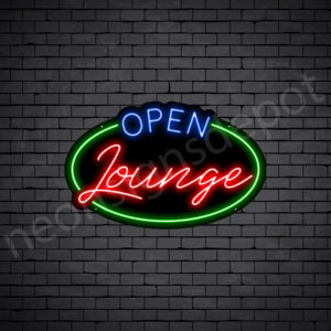 Open Lounge V15 Neon Sign
