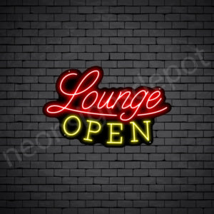 Open Lounge V2 Neon Sign