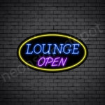 Open Lounge V23 Neon Sign