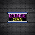 Open Lounge V26 Neon Sign