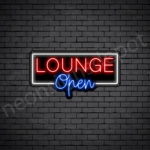 Open Lounge V4 Neon Sign