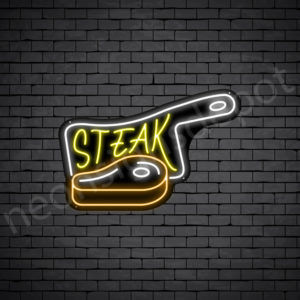 Steaks V16 Neon Sign