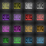 Happy Fathers Day V25 Neon Sign
