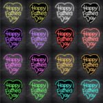 Happy Fathers Day V7 Neon Sign